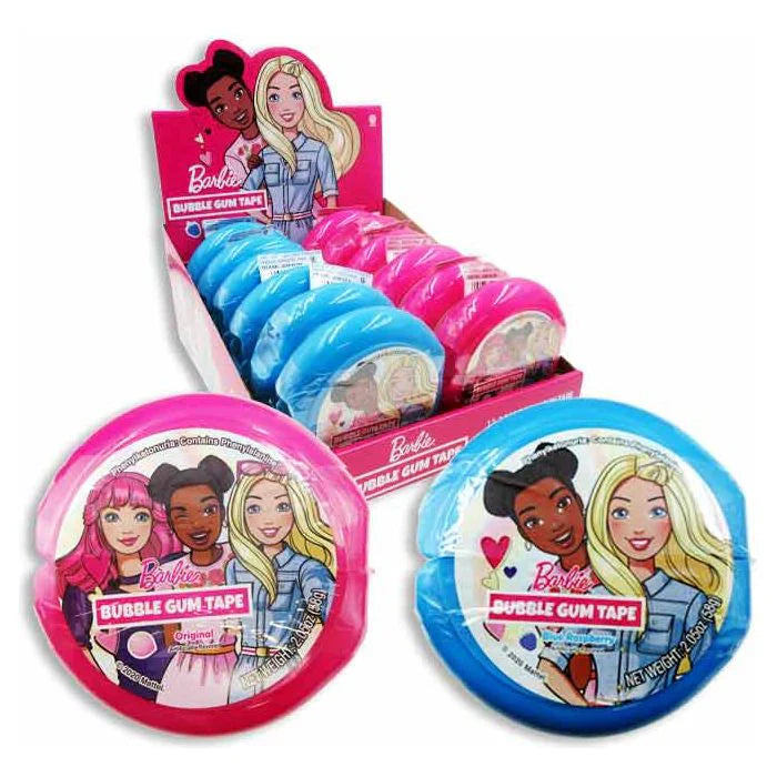 Sweet Bandit Barbie Bubble Gum Tape - 12ct