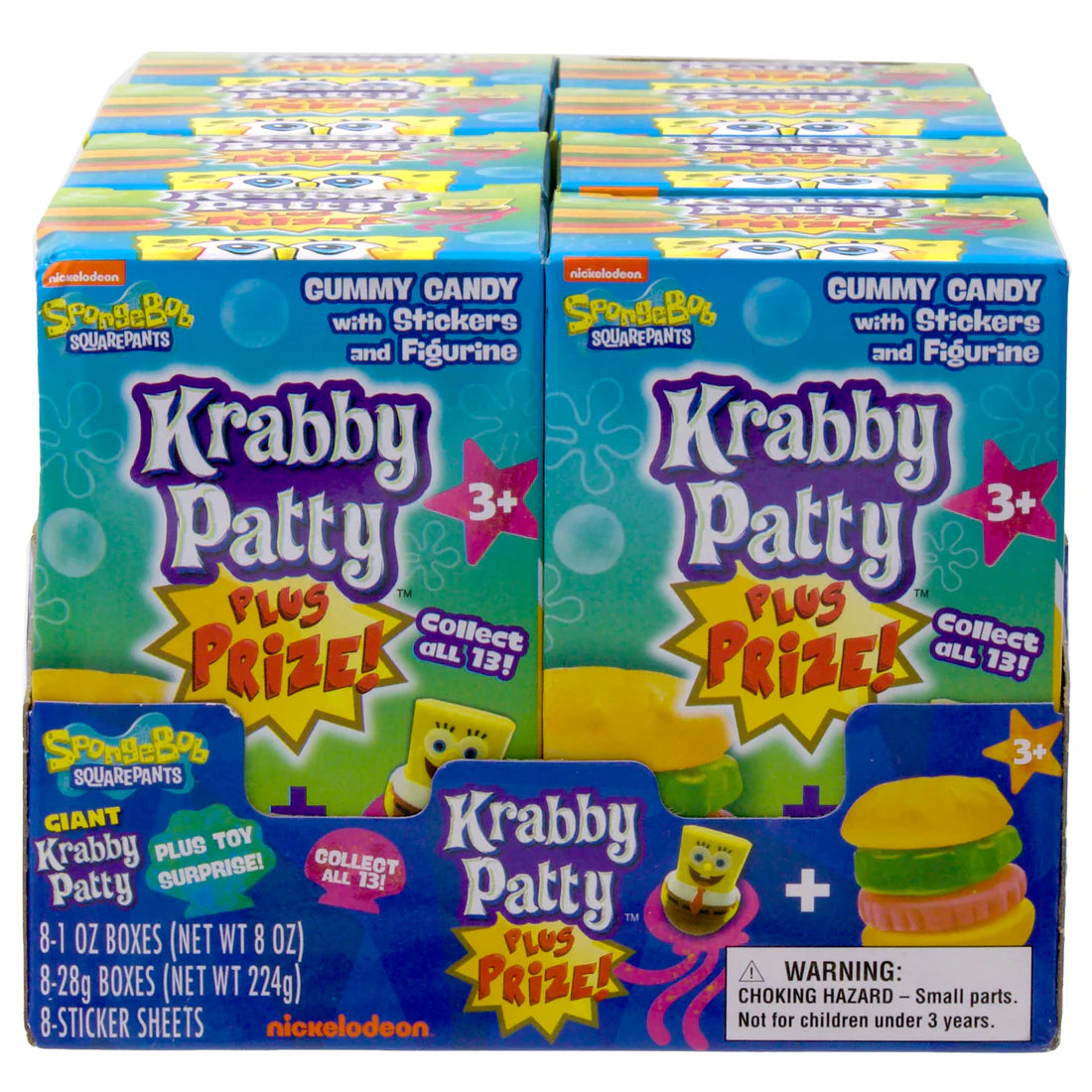 Nickelodeon SpongeBob SquarePants - Krabby Patty Plus Prize - 8ct