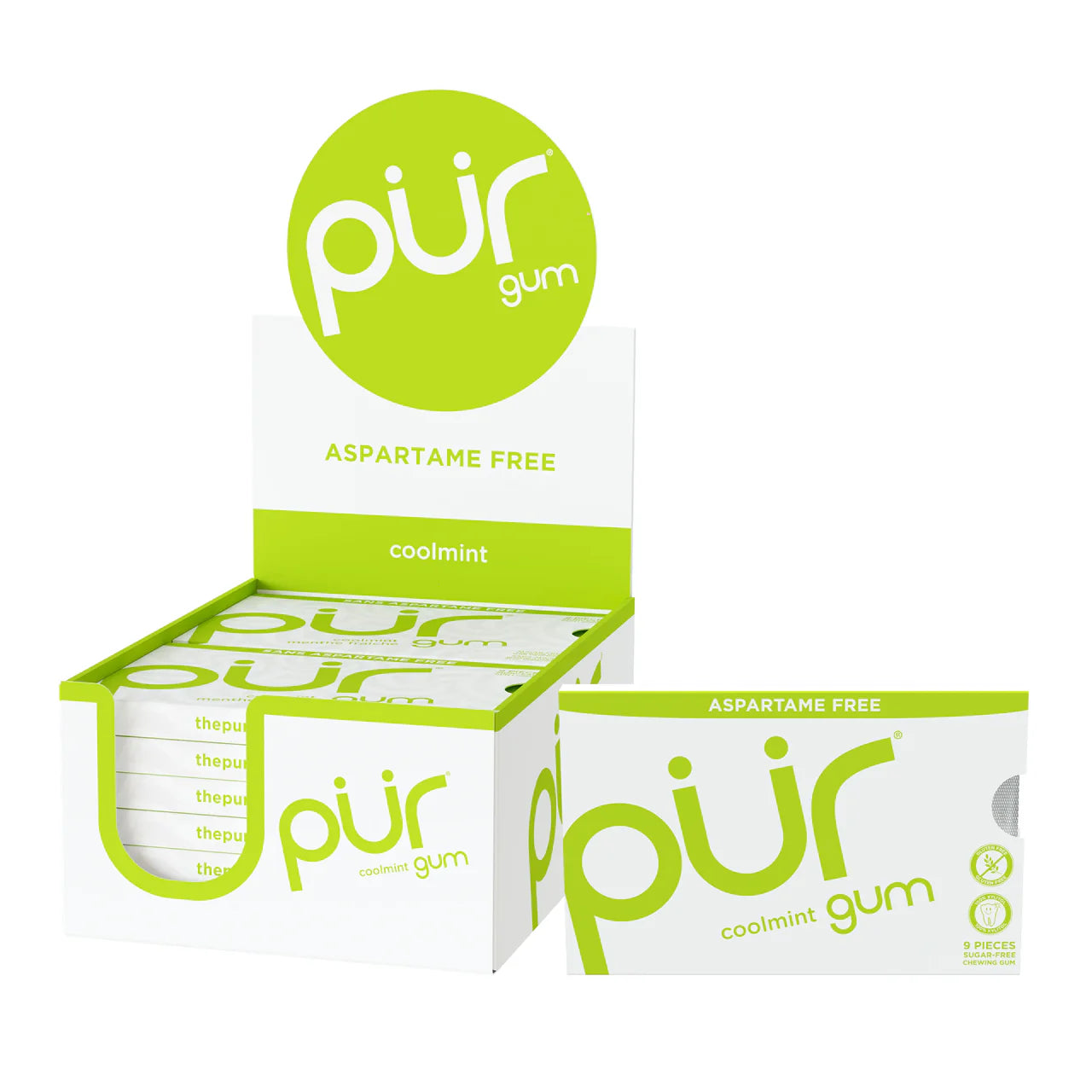 Pur Gum Coolmint Blister - 12ct