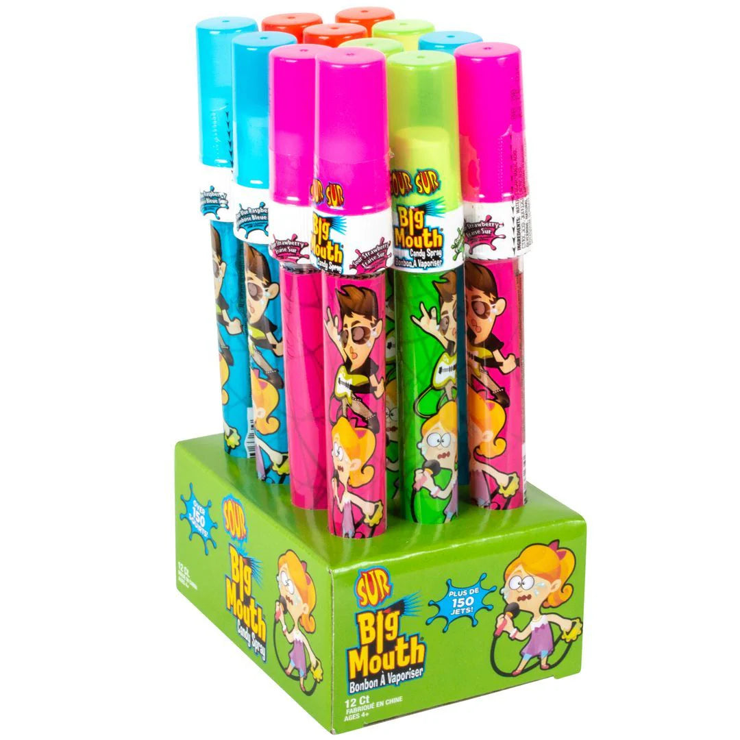 Bazooka Sour Big Mouth Spray Candy