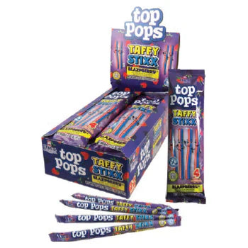 Dorval Top Pops Taffy Stixx Blazberry - 12ct