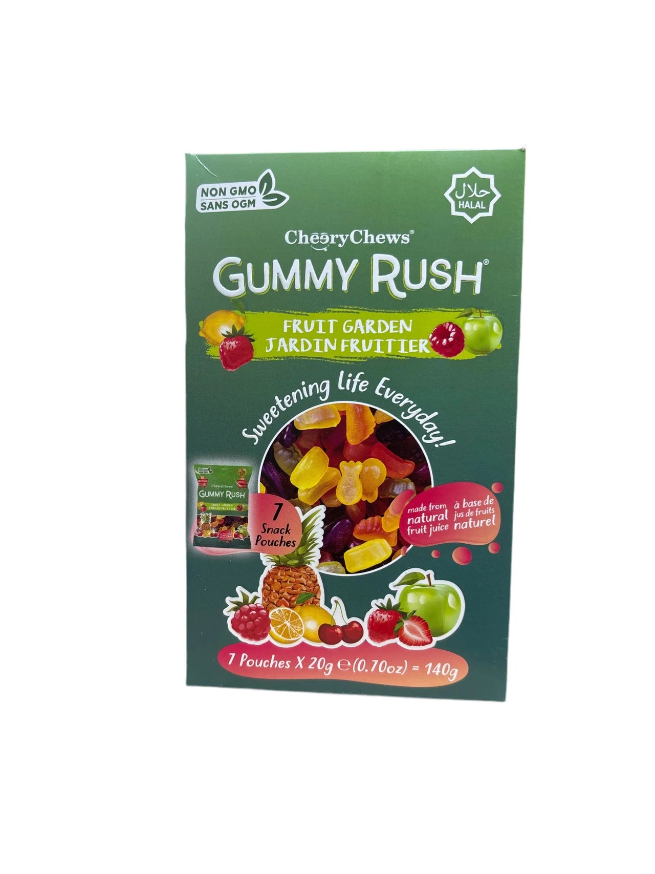 Gummy Rush Fruit Garden 140g