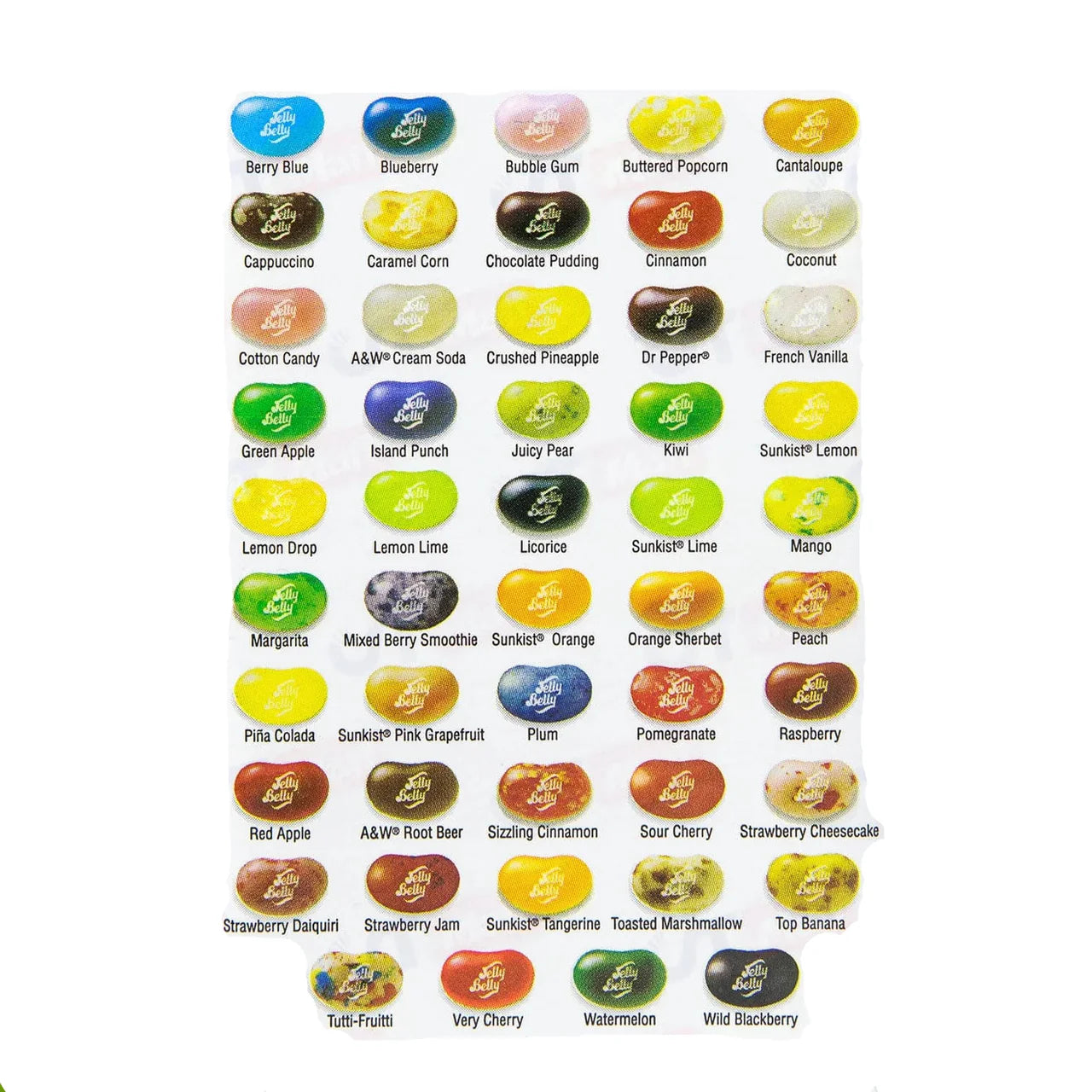 Jelly Belly 49 Assorted Flavors 4.5kg