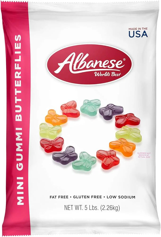 Albanese Mini Gummi Butterflies 2267g