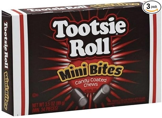 Tootsie Roll Mini Bites - Case of 12