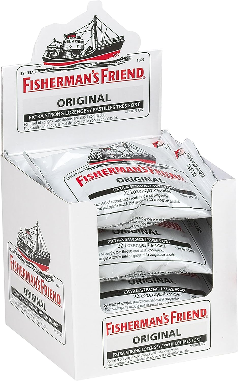 Fisherman’s Friend Original Cough Drops 22ct