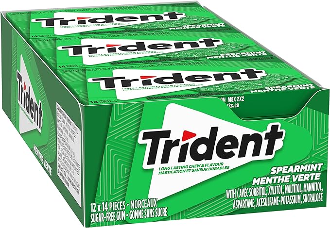 Trident Spearmint 14pcs