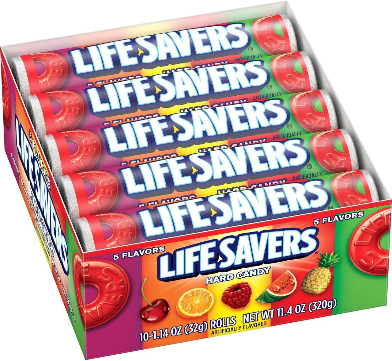 Lifesavers Rolls 5 Flavor Hard Candy (USA)
