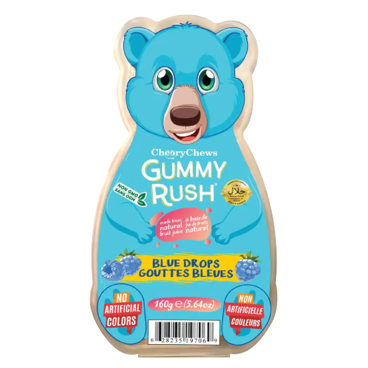 Gummy Rush Blue Drops 160g