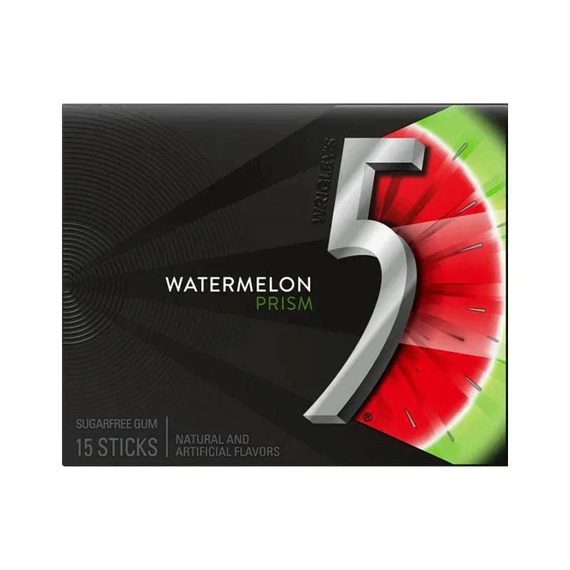 Wrigley's 5 Watermelon Prism 15 Sticks