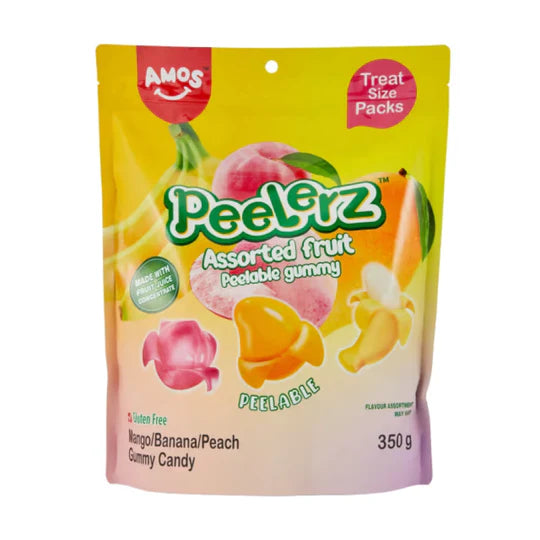 Amos - Gummy Peelerz - Assorted Fruits