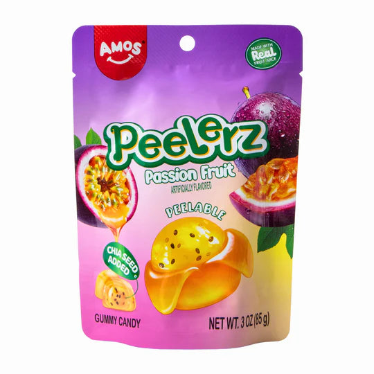 Amos - Gummy Peelerz - Passion Fruit