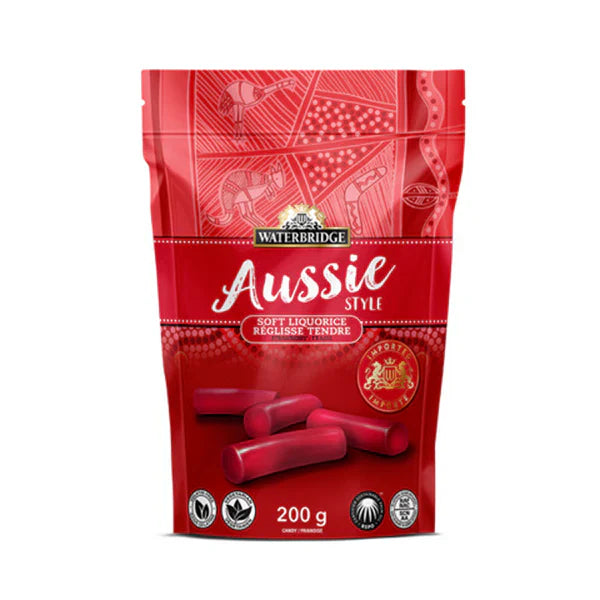 Waterbridge Aussie Style Red Liquorice 200g