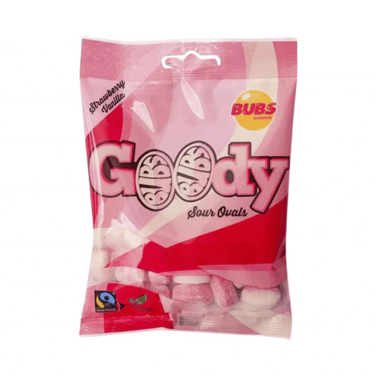 Bubs - Swedish sweets - Goody - Strawberry Vanilla