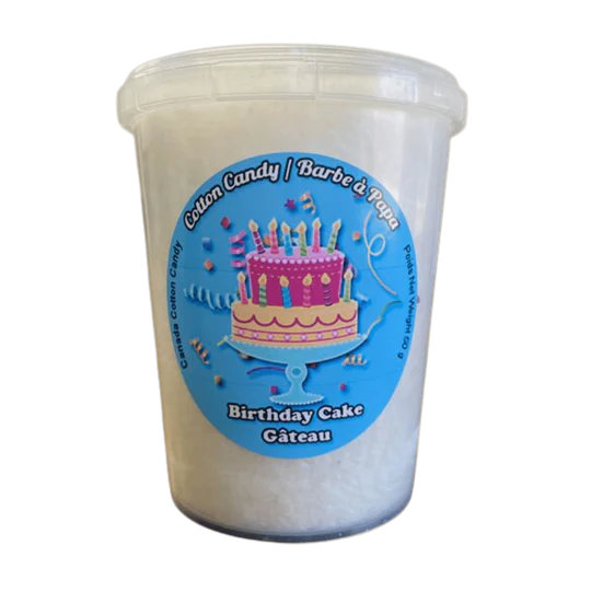 Canada Cotton Candy (50g) - Birthday Cake
