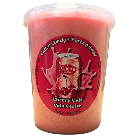 Canada Cotton Candy (50g) - Cherry Cola Fizzy