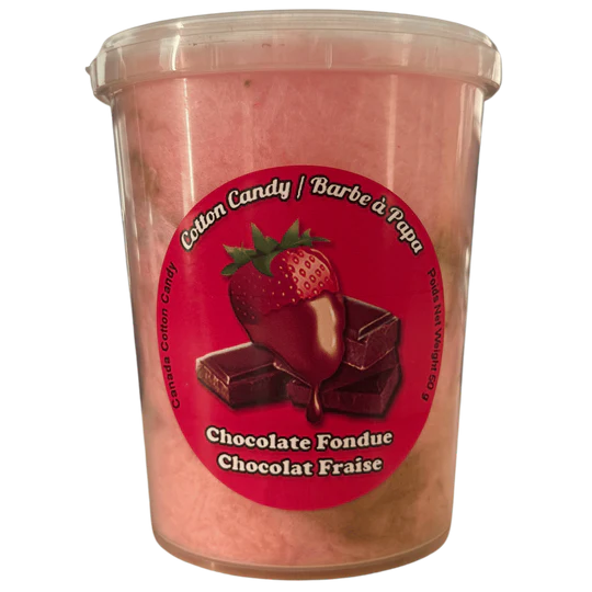 Canada Cotton Candy (50g) - Chocolate Strawberry