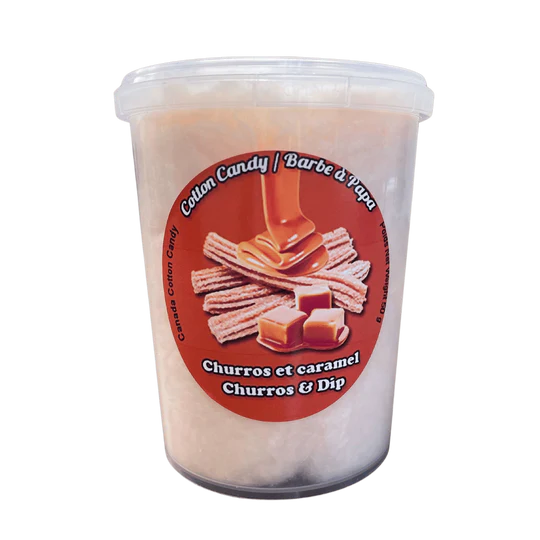 Canada Cotton Candy (50g) - Churros & dip