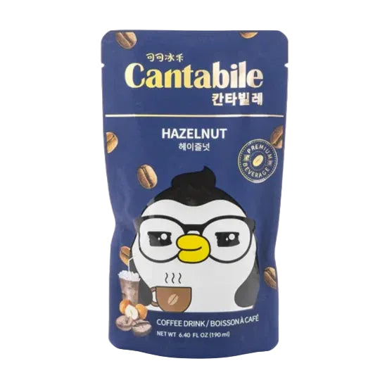 Cantabile – Korea – Beverage Pouches – 230 ml - Hazelnut
