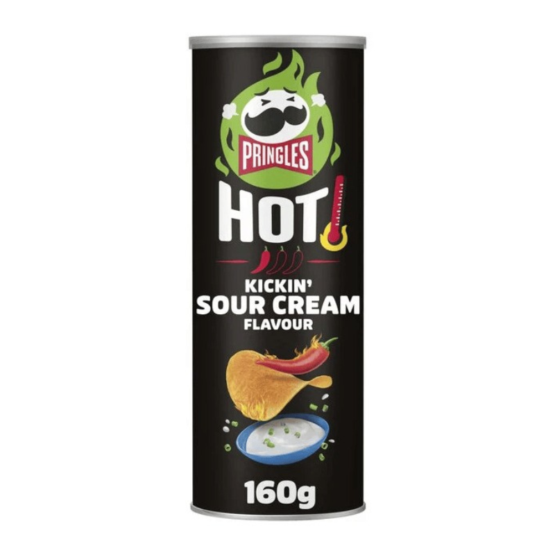 Chips - Pringles - Hot kickin Sour Cream 160g