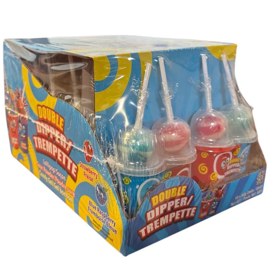 Flix Candy Double Dipper Lollipop 60g