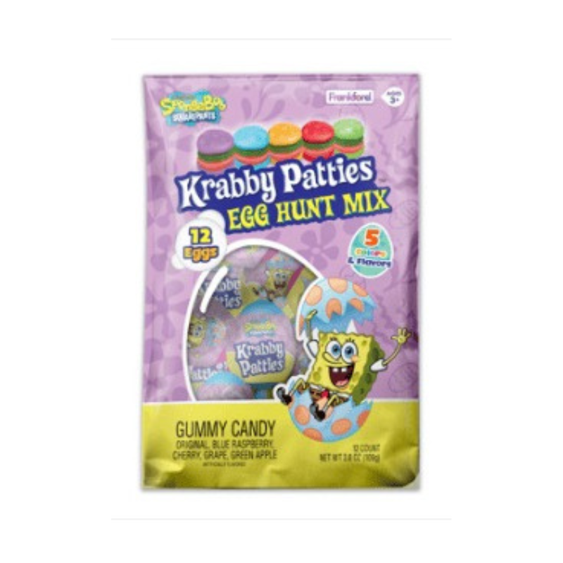 Easter - Krabby Patties Egg Hunt Bag - 108g