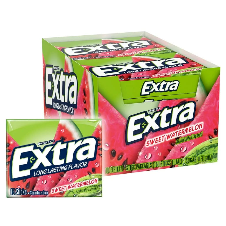 Wrigley's Extra Watermelon Gum - 10ct