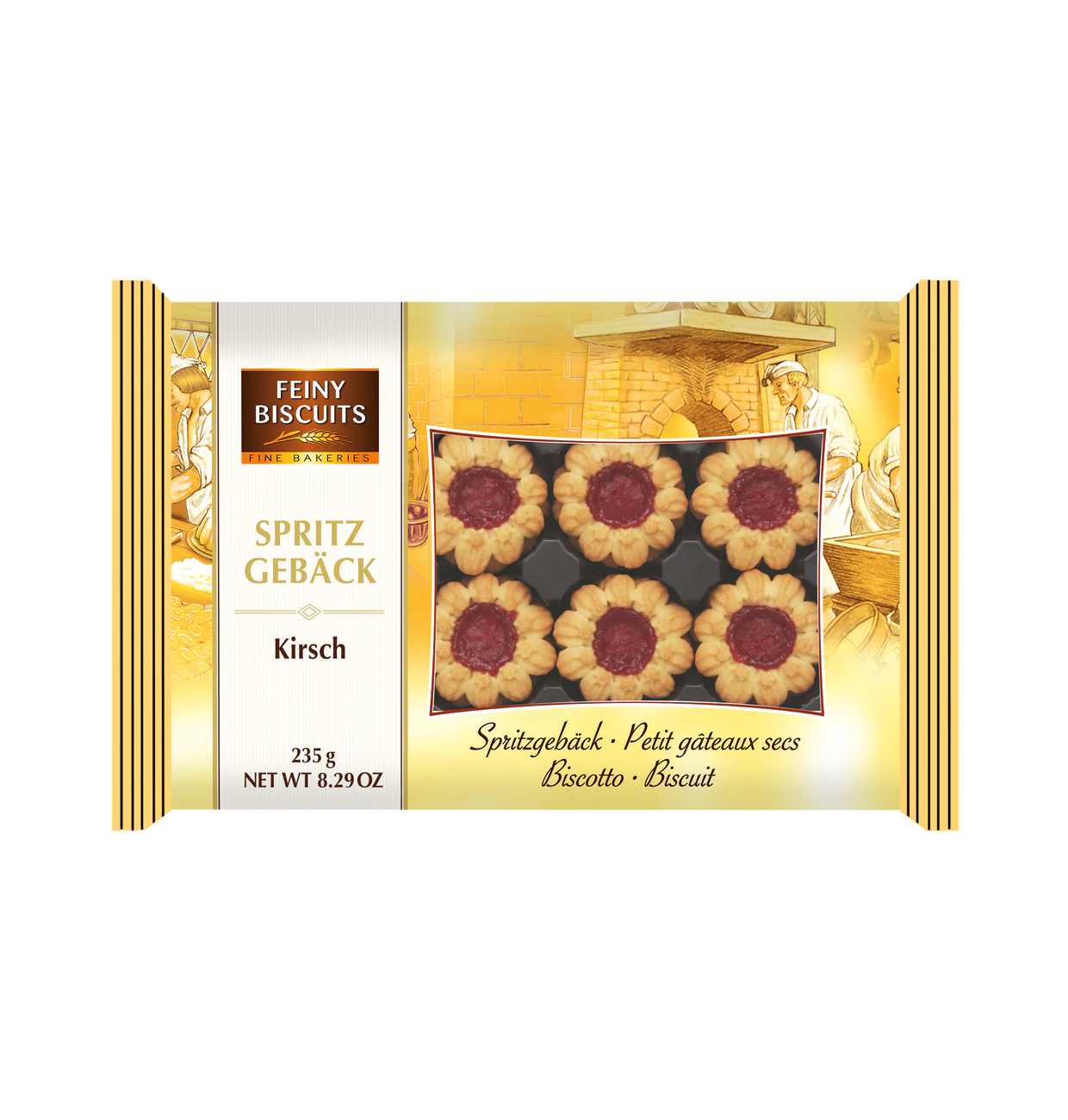 Fine Biscuits Cherry 450g