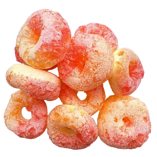 Freeze-dried Peach Rings
