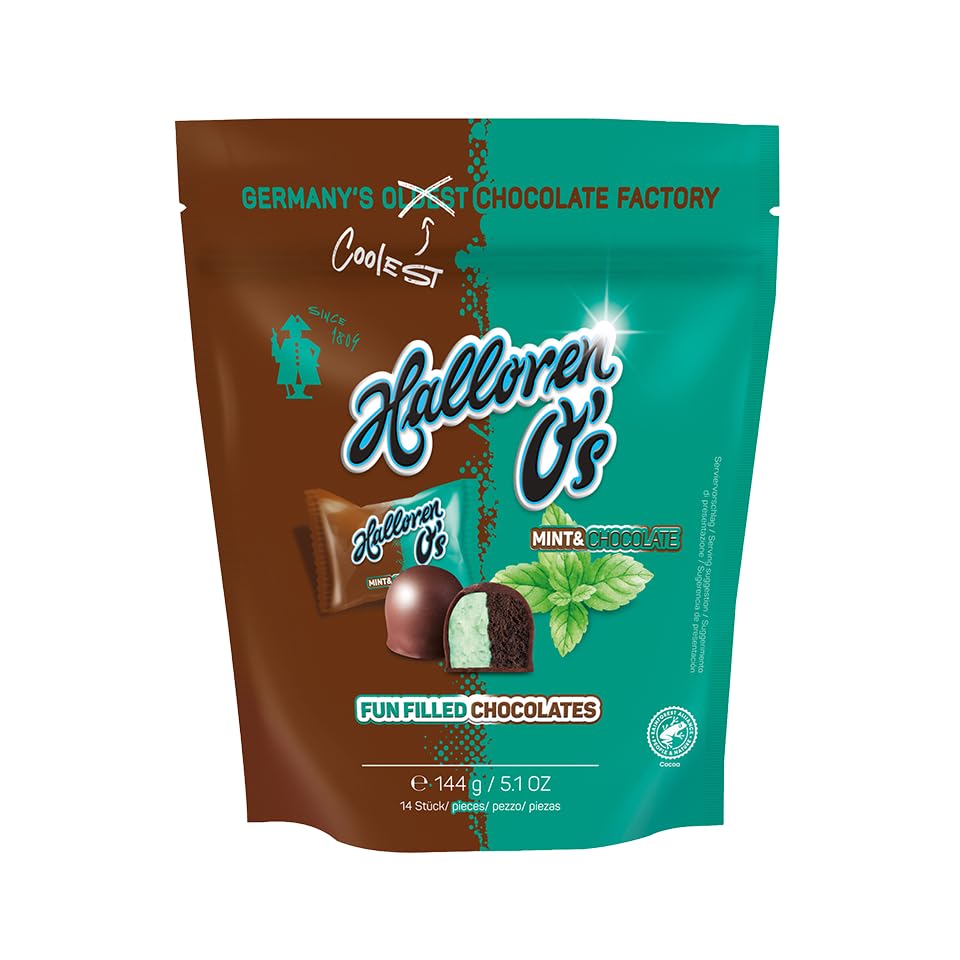 Halloren Mint choco 144g