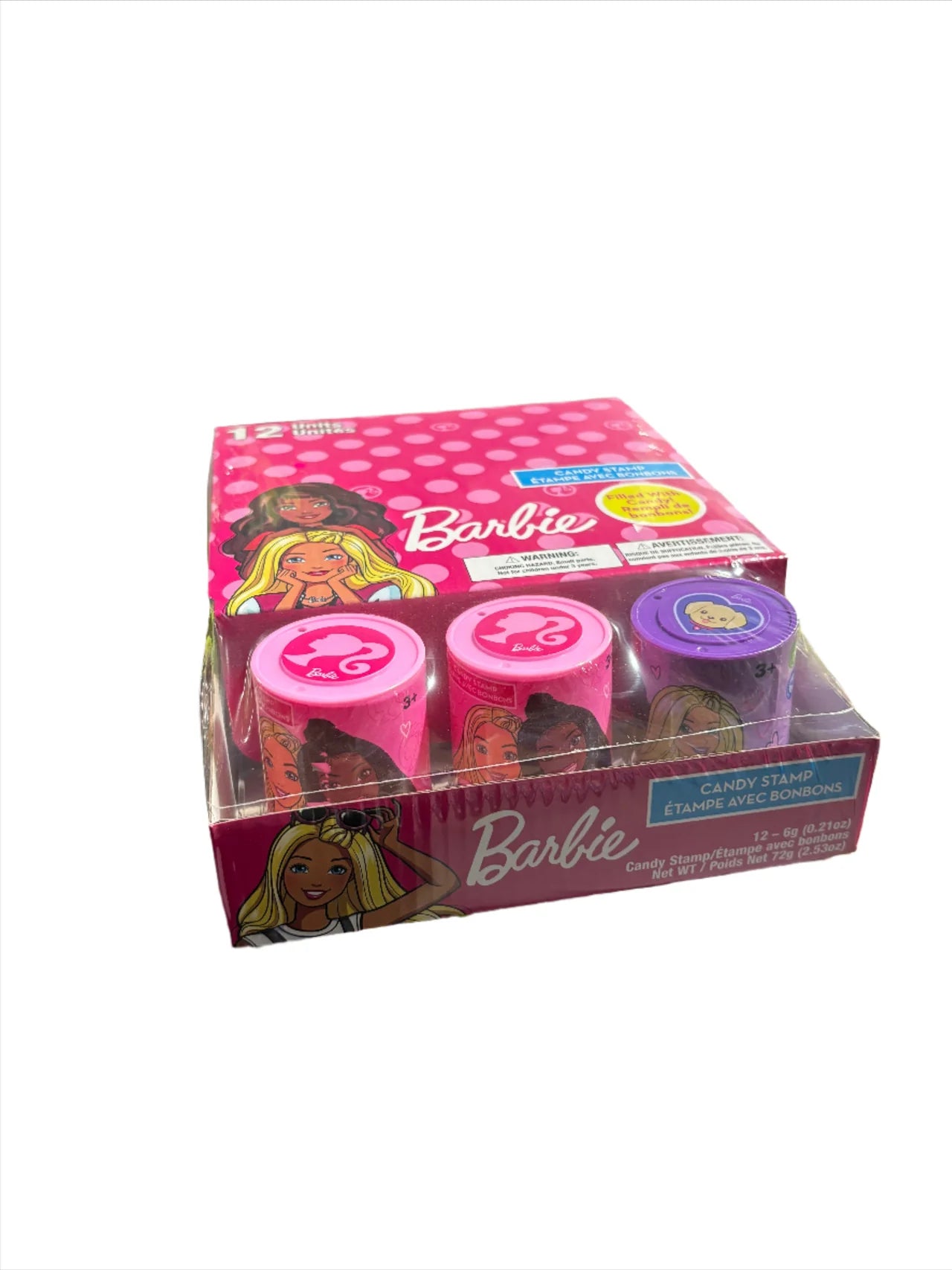 Exclusive Brands Barbie Candy Strap Candy - 12ct