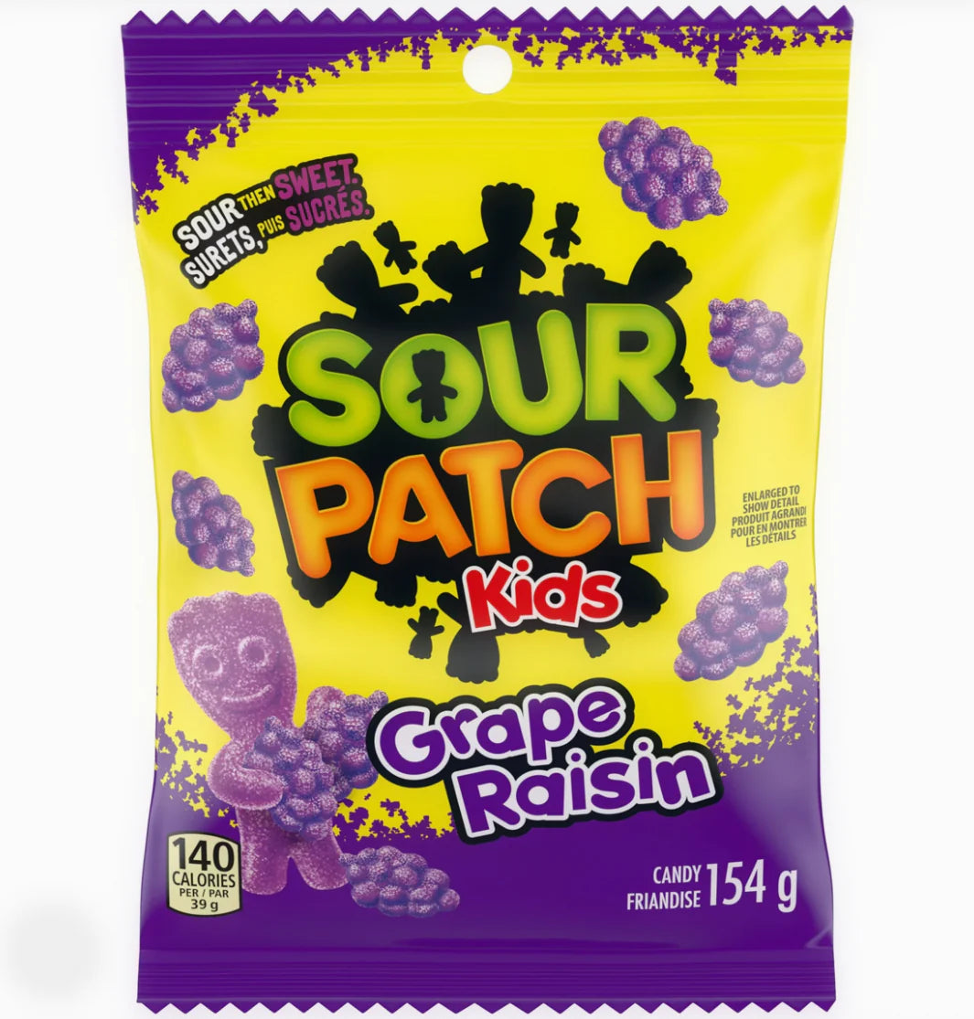 Sour Patch Kids Grape Bag 154g