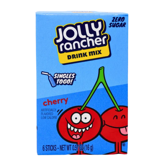 Jolly Rancher Zero Sugar Drink Mix - Cherry