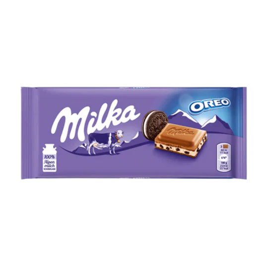 Milka Chocolate Bar - Oreo - 100g