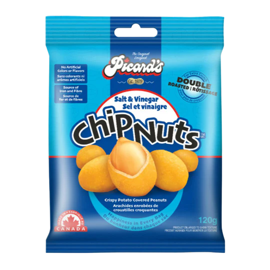 Picard's - Chip Nuts (80g) - Salt and vinegar