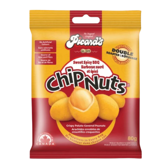 Picard's - Chip Nuts (80g) - Sweet and Spicy BBQ