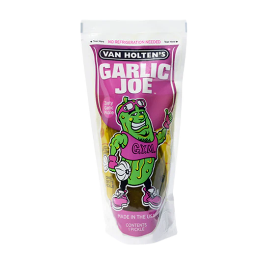Pickle-in-a-Pouch - Garlic Joe