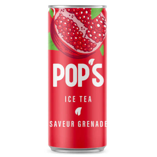 Pop's - Ice Tea - 330ml - Grenade