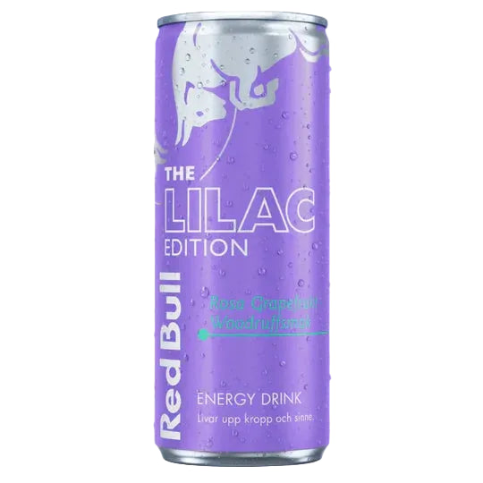Red Bull - Lilac Edition - Rosa Grapefrukt - Woodruffsmak