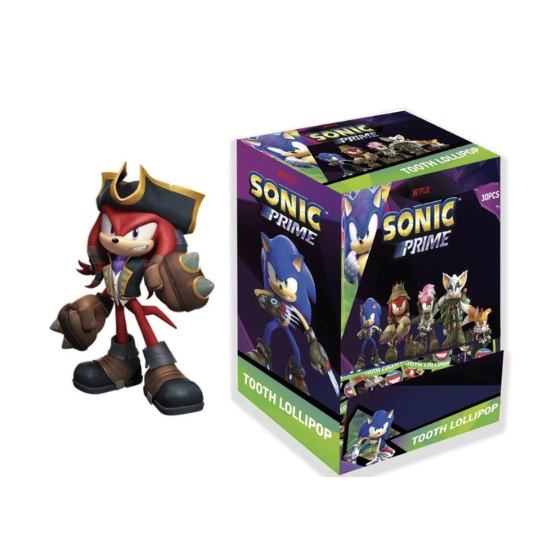 SONIC Prime Tooth Lollipop 7g