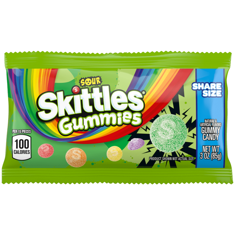 Skittles Sour Gummies 85g