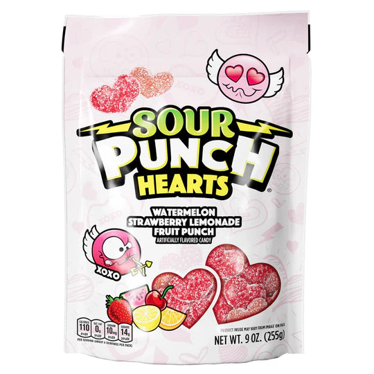 Sour Punch - Saint-Valentin - Valentines Hearts 255g