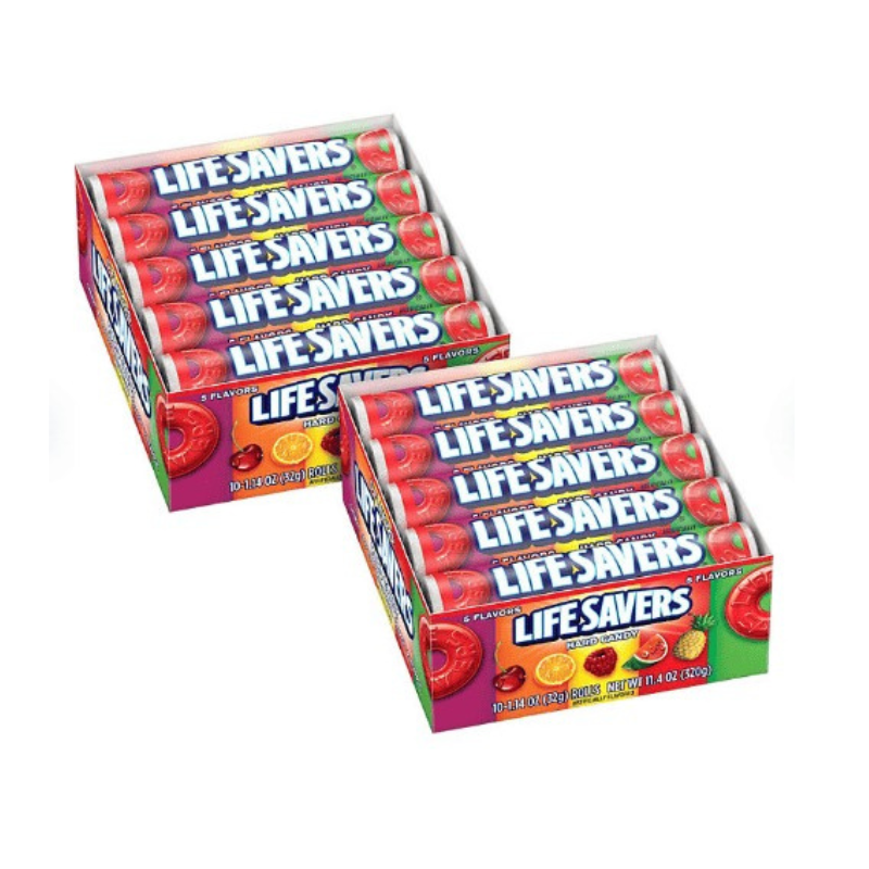 US - Lifesavers Hard Roll 5 Flavor - 32g