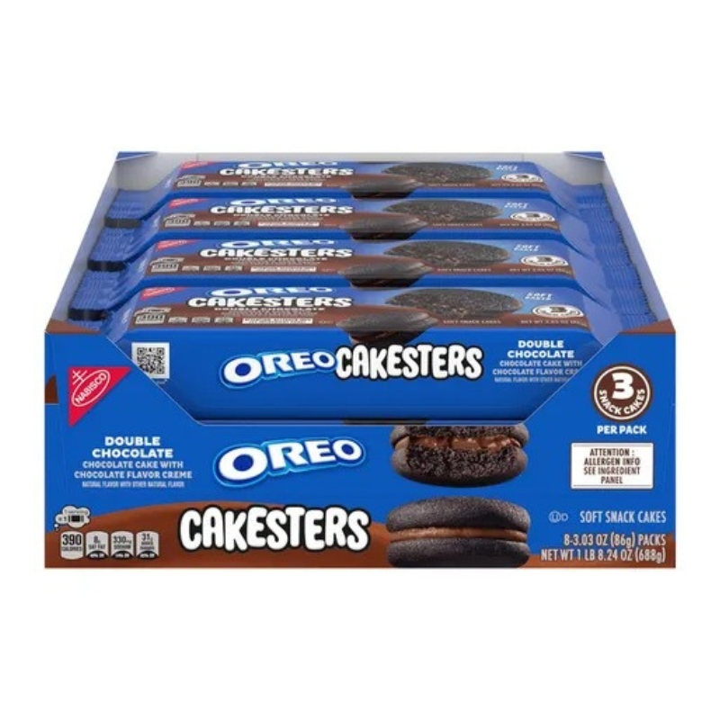 US - OREO Cakesters - Double Chocolate 86g