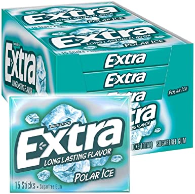 Wrigley's Extra Polar Ice Gum - 10ct