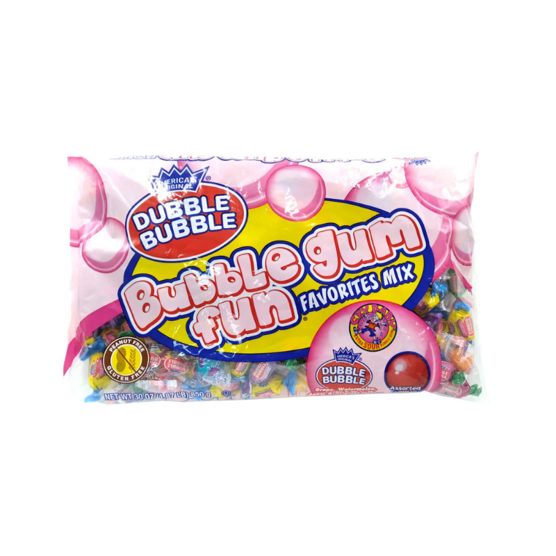 Regal Dubble Bubble Bubble Gum Fun Favorites Mix Bag 850g
