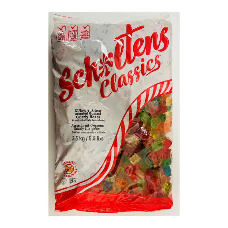 Scholtens 12 Flavor Grizzly Bears 2500g