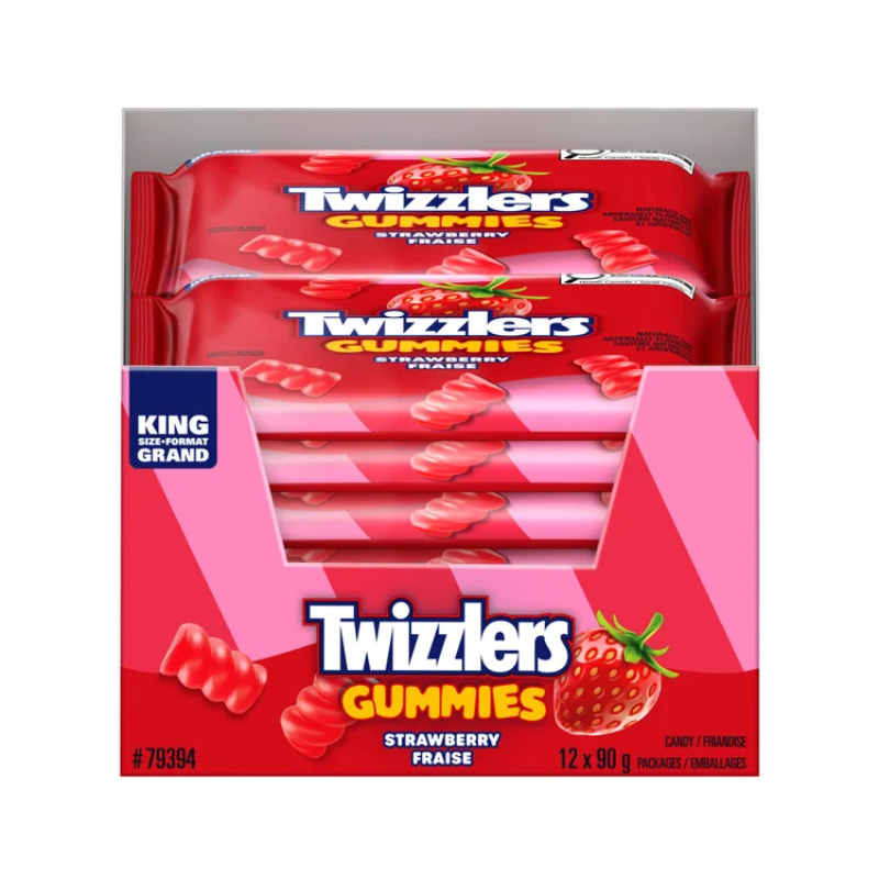 Hershey's Twizzlers Gummies Strawberry 90g