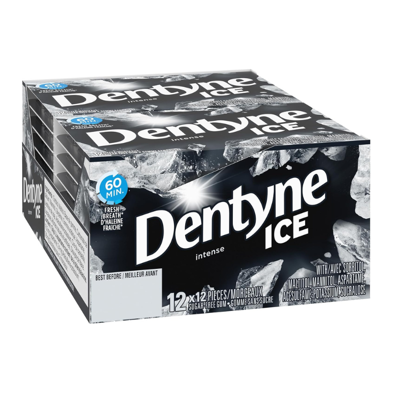 Dentyne Ice Intense Gum - 12ct(Canada)