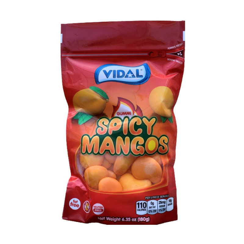 Vidal - Spicy Mangos SUB Bag 181g